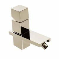 Bossini Cube Смеситель для биде на 1 отв., с заглушкой 1”1/4, цвет: никель шлифованньій Bossini Cube Смеситель для биде на 1 отв., с заглушкой 1”1/4, цвет: никель шлифованньій