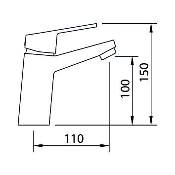 Смеситель Clever S12 Xtreme 99823 для раковины