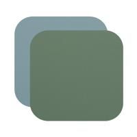 Colombo Adj Квадратный костер, 12x12 см, цвет: небесный/эвкалипт Colombo Adj Квадратный костер, 12x12 см, цвет: небесный/эвкалипт
