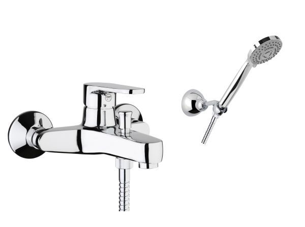 Смеситель для ванны Fiore KYMA 75CR6504, хром