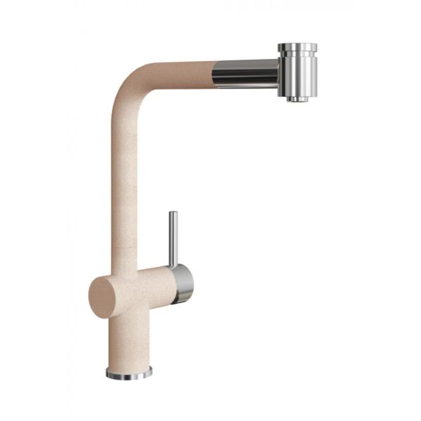 Смеситель для кухни с выдвижным изливом Florentina ПАЛЕРМО 317.08H.1223.107, песочный