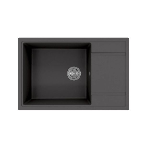Кухонная мойка Florentina ЛИПСИ 20.505.D0780.302, антрацит