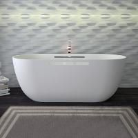 Ванна, KNIEF, Lotus, ширина, мм-1700, глубина, мм-750, высота, мм-630, водоизмещение (л)-355, тип установки-отдельностоящий, форма-овальная, слив-перелив-в комплекте, диаметр слива, мм-52, с переливом в виде прорези и сливом в виде донного клапана, с ручк