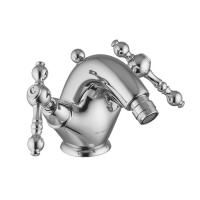 FIMA|Carlo Frattini Epoque Смеситель для биде, на 1 отверстие, с донным клапаном, цвет хром