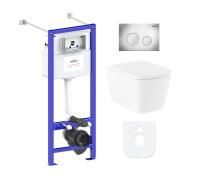 Комплект 6 в 1 Lavinia Boho Aveo Rimless 77050210, премиум с пластиковой клавишей