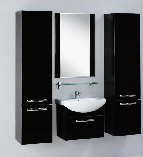 Тумба под раковину АКВАТОН АРИЯ 59,4 1A134001AA010 (подвесная, белый глянец), шт