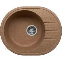 Кухонная мойка Polygran F-22 №307 58 Коричневая Кухонная мойка Polygran F-22 №307 58 Коричневая