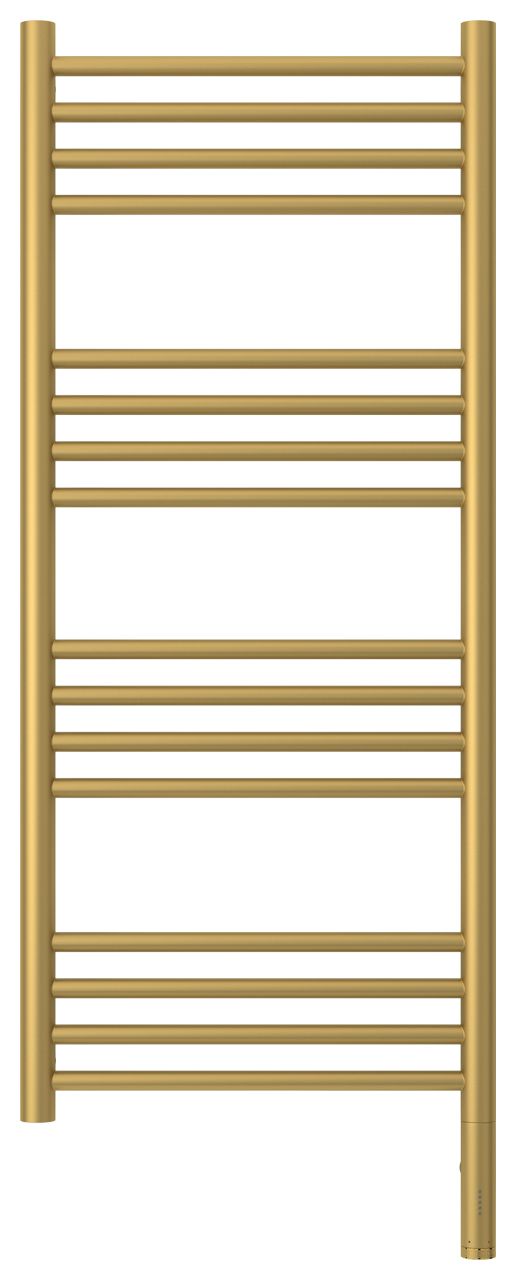 Полотенцесушитель электрический "БОГЕМА 3.0" прямая 1000х400 / МЭМ правый (Матовое золото)