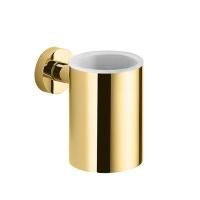 Colombo Plus Стакан металлический, подвесной, цвет: PVD золото матовое Colombo Plus Стакан металлический, подвесной, цвет: PVD золото матовое