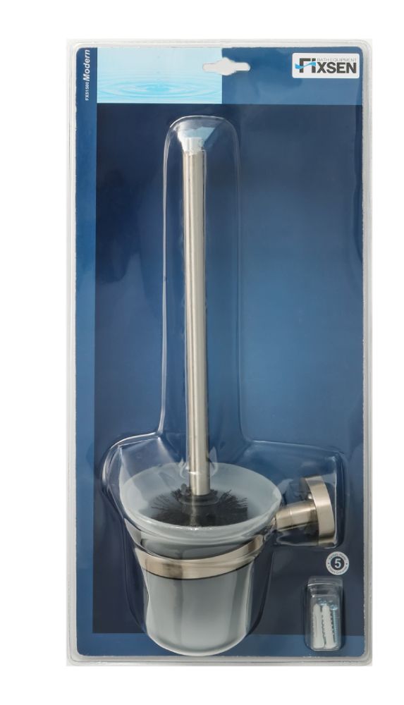 Ершик для унитаза Fixsen Modern FX-51513 Сатин, артикул FX-51513