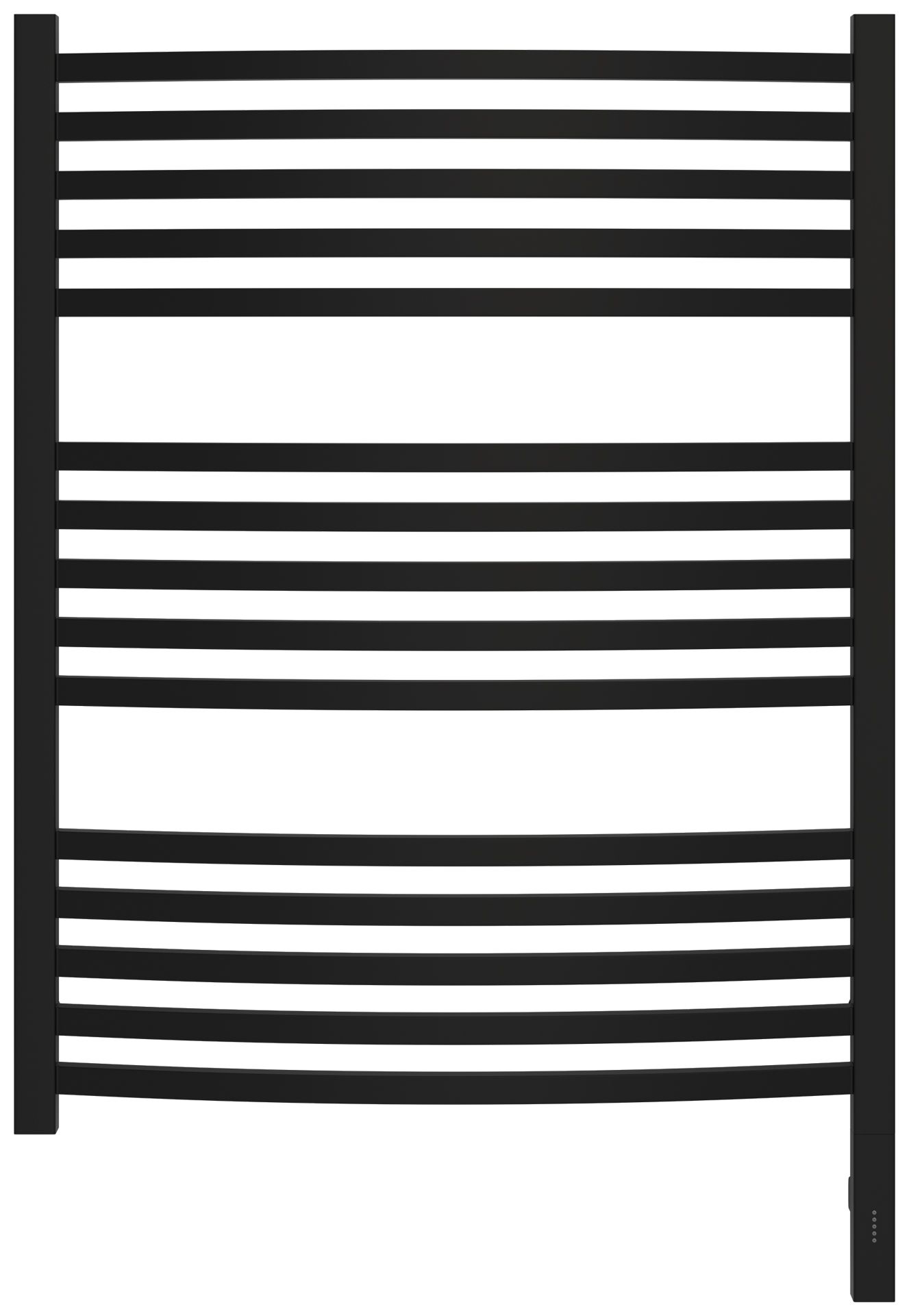 Полотенцесушитель, Сунержа, Аркус 3.0, электрический, ширина, мм-630, глубина, мм-115, высота, мм-920, межосевое расстояние-600, подключение-нижнее справа, электрокомплект-МЭМ, мощность, Вт-300, материал-нержавеющая сталь, цвет-черный матовый