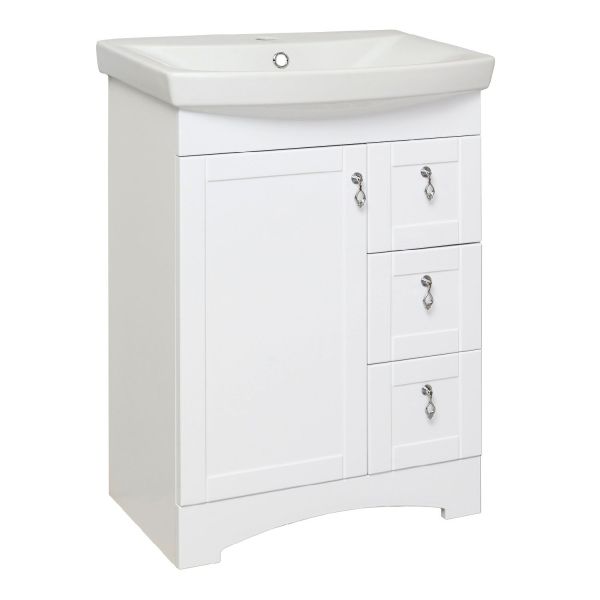 Тумба Runo Мерида 60 под умывальник УТ000002241 (Carina 60) (00-00000823)