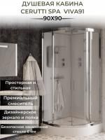 Кабина VIVA91 душевая Cerutti SPA (90x90x215) Кабина VIVA91 душевая Cerutti SPA (90x90x215)