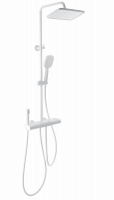 Душевая система с термостатом WONZON & WOGHAND, Белый матовый (WW-B4129-MW) Душевая система с термостатом WONZON & WOGHAND, Белый матовый (WW-B4129-MW)