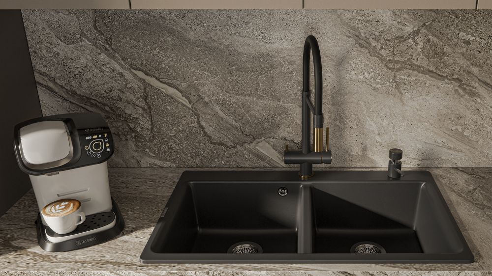 Rivelato  Дозатор большой 2410100 anthracite арт., артикул RD-1000 anthracite