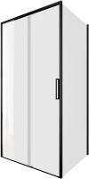 Душевой уголок Aquanet Pleasure Evo 100x90 AE65-100x90-BT профиль черный, прозрачное стекло Душевой уголок Aquanet Pleasure Evo 100x90 AE65-100x90-BT профиль черный, прозрачное стекло