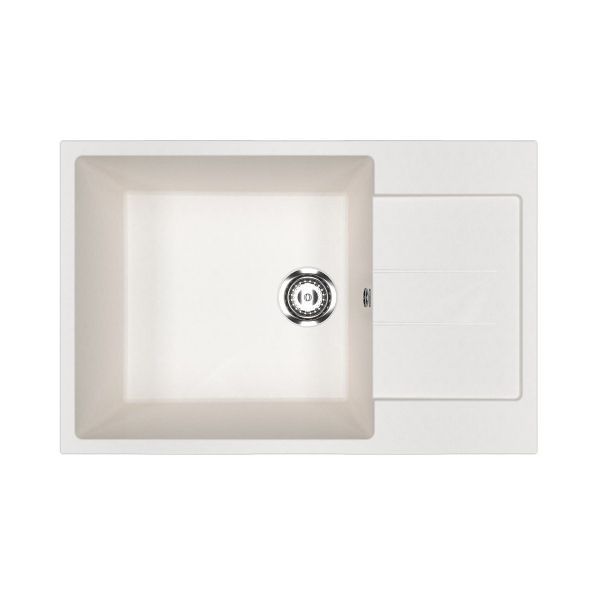 Кухонная мойка Ulgran U-602-341, ультра-белый