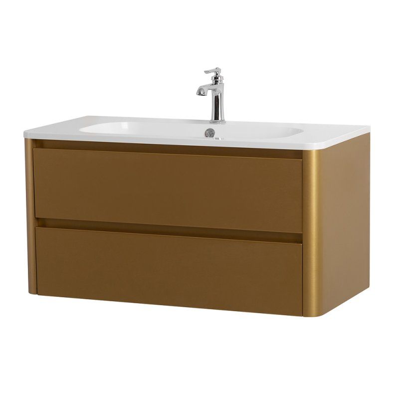 Раковина из искусственного мрамора, 1000x480x132, CZR-1000/480-LV-MR-NV, артикул CZR-1000/480-LV-MR-NV