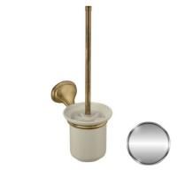 Daniel Revival Acc.B. Ёрш, подвесной настенный, керамика, белый/хром