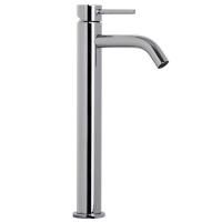 Смеситель для раковины, Fima Carlo Frattini, Spillo Up, тип открывания воды-однорычажный, монтаж-на раковину/столешницу, отверстия для монтажа-1, высота, мм-295, вынос излива, мм-167, донный клапан-есть, тип подводки-гибкий, стандарт подвода воды-3/8", цв