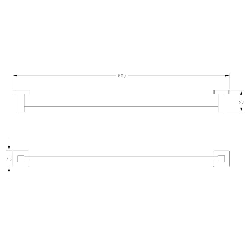 Полотенцедержатель FASHUN A2601-17, графит