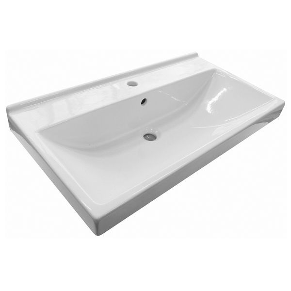 Тумба с раковиной Comforty Никосия 80 4138839 подвесная Дуб белый Тумба с раковиной Comforty Никосия 80 4138839 подвесная Дуб белый