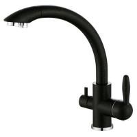 Смеситель для кухни Paulmark Essen Es213001-308 Черный