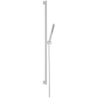 HG Pulsify Душевой набор 100 1jet EcoSmart с душевой штангой 90 см, матовый белый HG Pulsify Душевой набор 100 1jet EcoSmart с душевой штангой 90 см, матовый белый