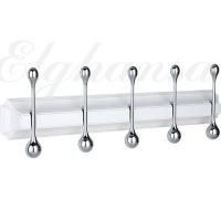 Вешалка для полотенец Elghansa Hermitage HRM-950-White/Chrome Белая Хром
