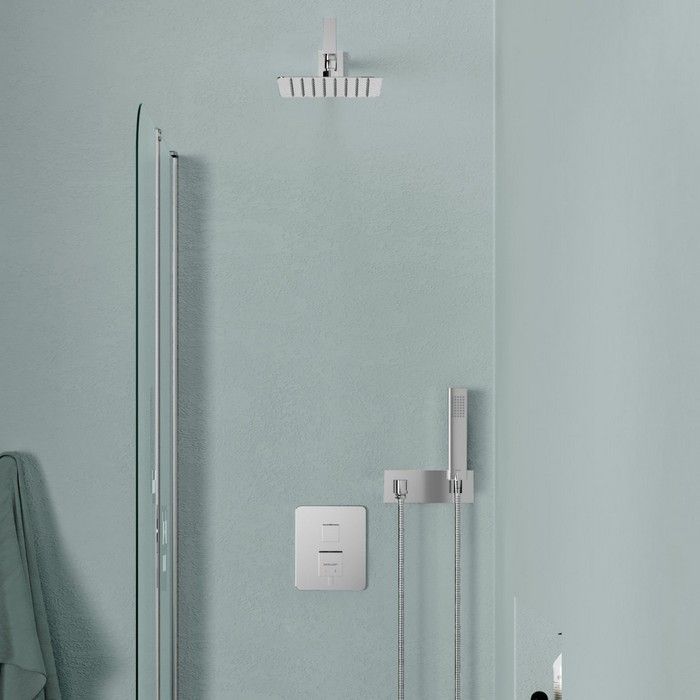 Система для душа скрытого монтажа EXCELLENT Frost Quatro AREX.4402CR (хром)