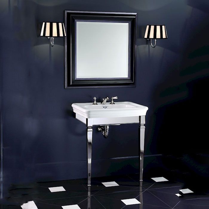 Devon Etoile Раковина (70х53см) с 3 отверстием под смеситель, цвет: белый, артикул IBLG3FET