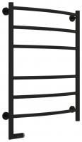 Полотенцесушитель электрический "ГАЛАНТ 2.0" 800х600 / МЭМ левый (Матовый Чёрный)