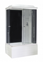 Душевая кабина Royal Bath RB 8100BP6-BT(черное/прозрачное) правая Душевая кабина Royal Bath RB 8100BP6-BT(черное/прозрачное) правая