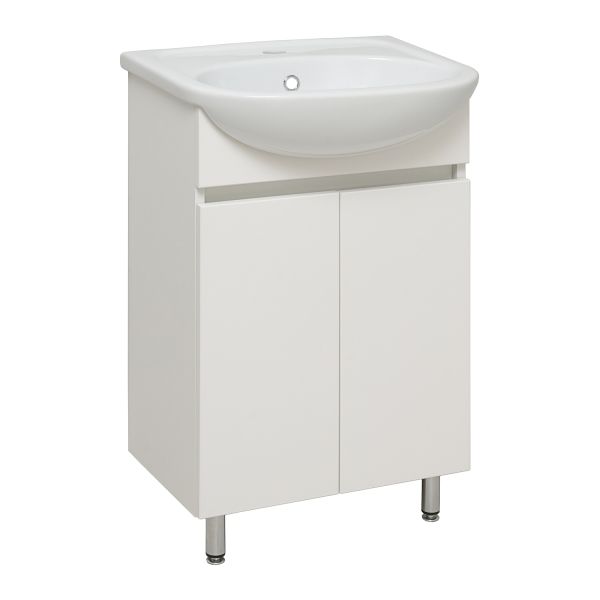 Тумба Runo Лада 50 белая под умывальник 00000000152 (Уют 50) (00-00001162)