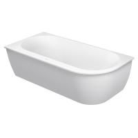 Duravit Darling New  Ванна 1900х900 мм, акриловая, угол слева, с панельюи ножками,с 2 наклонами для спины, цвет белый