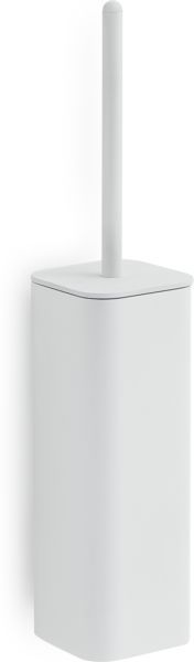 Gedy Outline, настенный металлический ерш, цвет белый матовый