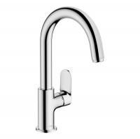Смеситель для раковины, Hansgrohe, Vernis Blend, тип открывания воды-рычажный, тип регулирования воды-керамический картридж, тип установки-на раковину/столешницу, отверстия для монтажа-1, высота, мм-316, вынос излива, мм-166, тип излива-поворотный, матери Смеситель для раковины, Hansgrohe, Vernis Blend, тип открывания воды-рычажный, тип регулирования воды-керамический картридж, тип установки-на раковину/столешницу, отверстия для монтажа-1, высота, мм-316, вынос излива, мм-166, тип излива-поворотный, матери