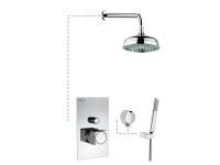 Emmevi Siris душевой комплект 470CR, цвет хром Emmevi Siris душевой комплект 470CR, цвет хром