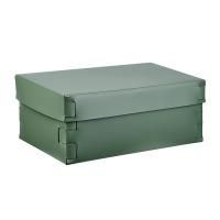Colombo Adj Коробка Snob, 32x20H13,5 см , цвет: эвкалипт/небесный Colombo Adj Коробка Snob, 32x20H13,5 см , цвет: эвкалипт/небесный