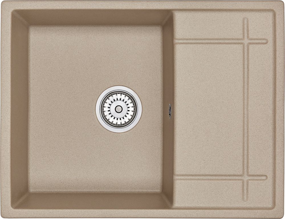 Кухонная мойка Granula 6501, ПЕСОК, артикул 6501, ПЕСОК
