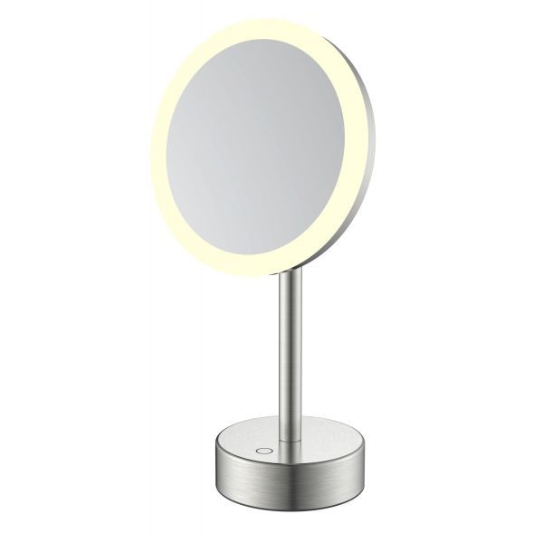 Зеркало косметическое с подсветкой JAVA S-M551L, сатин