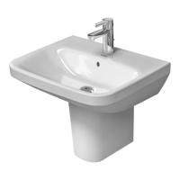 Раковина, Duravit, Durastyle, ширина, мм-600, глубина, мм-440, высота, мм-170, тип установки-подвесной, отверстия для смесителя-одно, перелив-есть, тип перелива-открытый, материал-керамика, крепеж-необходимо заказать, цвет-белый