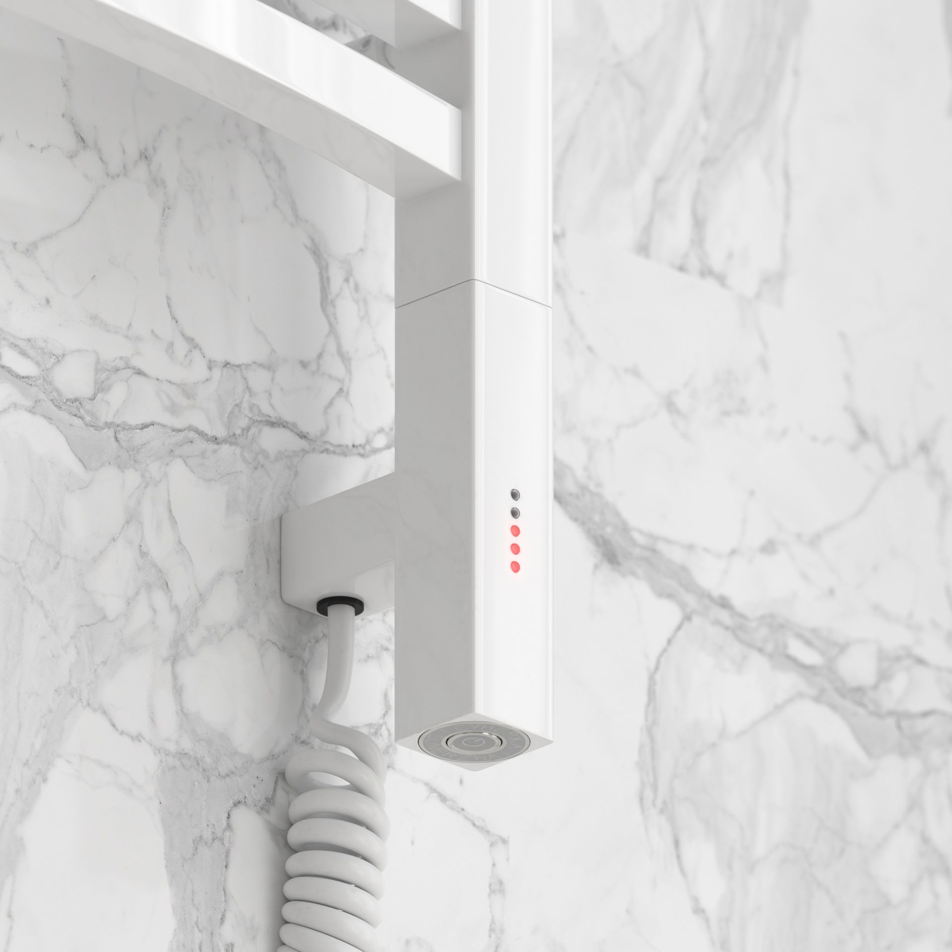 Полотенцесушитель электрический АРКУС 3.0 1200х600 МЭМ правый (Белый)