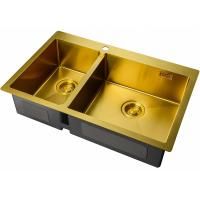 Кухонная мойка ZorG Light Bronze ZL R 780-2-510-R BRONZE Бронза Кухонная мойка ZorG Light Bronze ZL R 780-2-510-R BRONZE Бронза