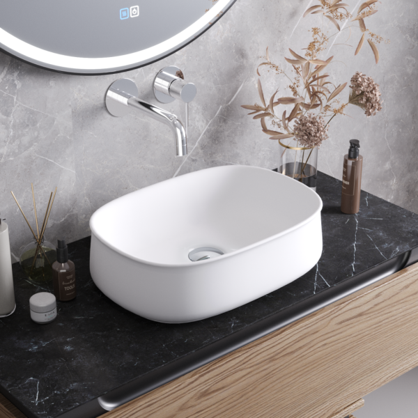 Раковина накладная керамическая CZR-6605