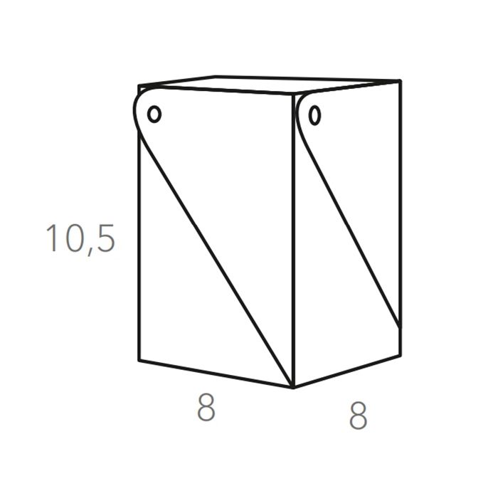 Colombo Adj Коробочка MIU для чайных пакетов, 8x8H10,5 см, цвет: оливковый/горчичный Colombo Adj Коробочка MIU для чайных пакетов, 8x8H10,5 см, цвет: оливковый/горчичный