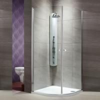 Душевой уголок Radaway Eos PDD 100x100 профиль Хром стекло прозрачное