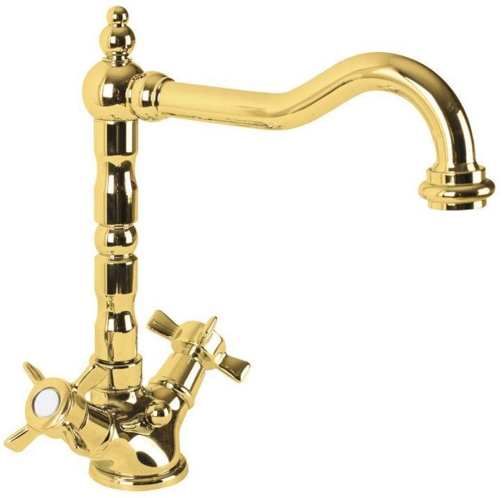 Смеситель Для Раковины CEZARES Lord-2 Золото Opadiris