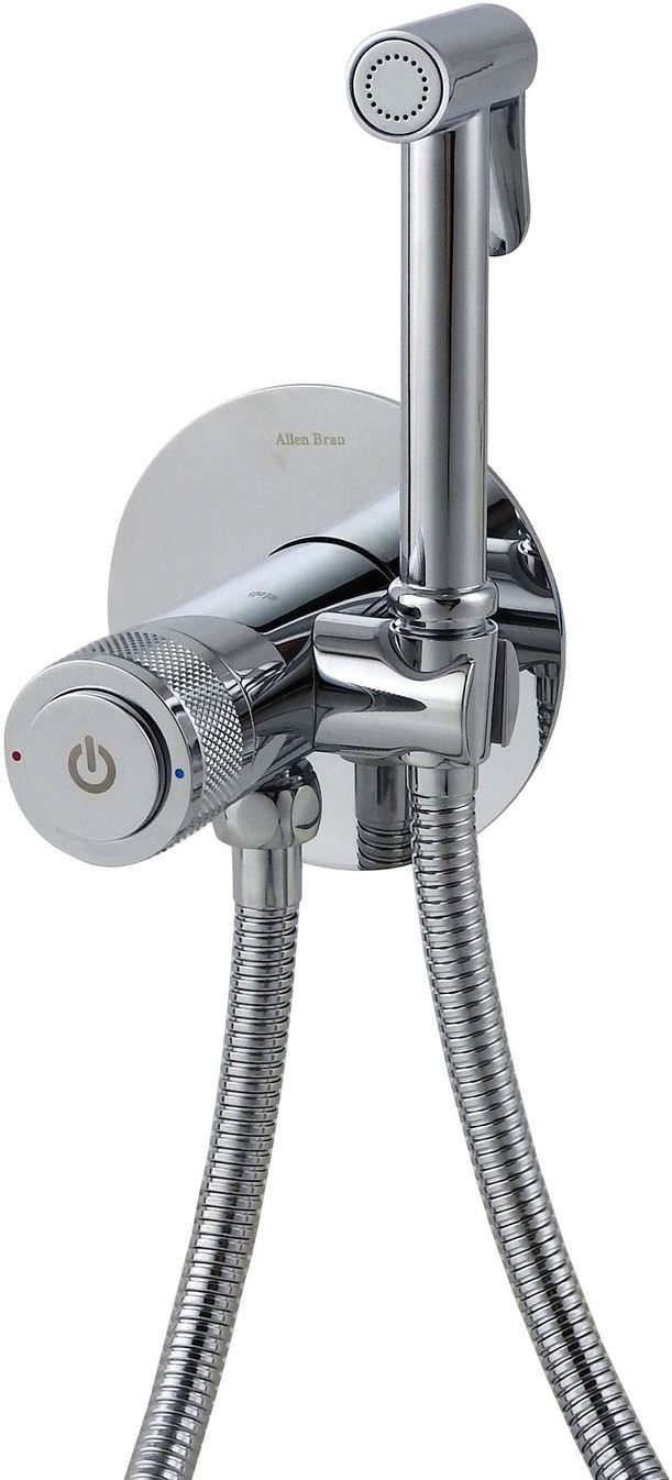 Смеситель с гигиеническим душем Allen Brau Liberty 5.33005-00 (с внутренней частью) хром