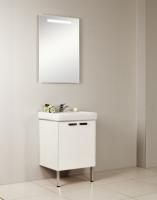 Тумба под раковину Акватон Йорк 60 1A170201YOAY0 белый/выбеленное дерево